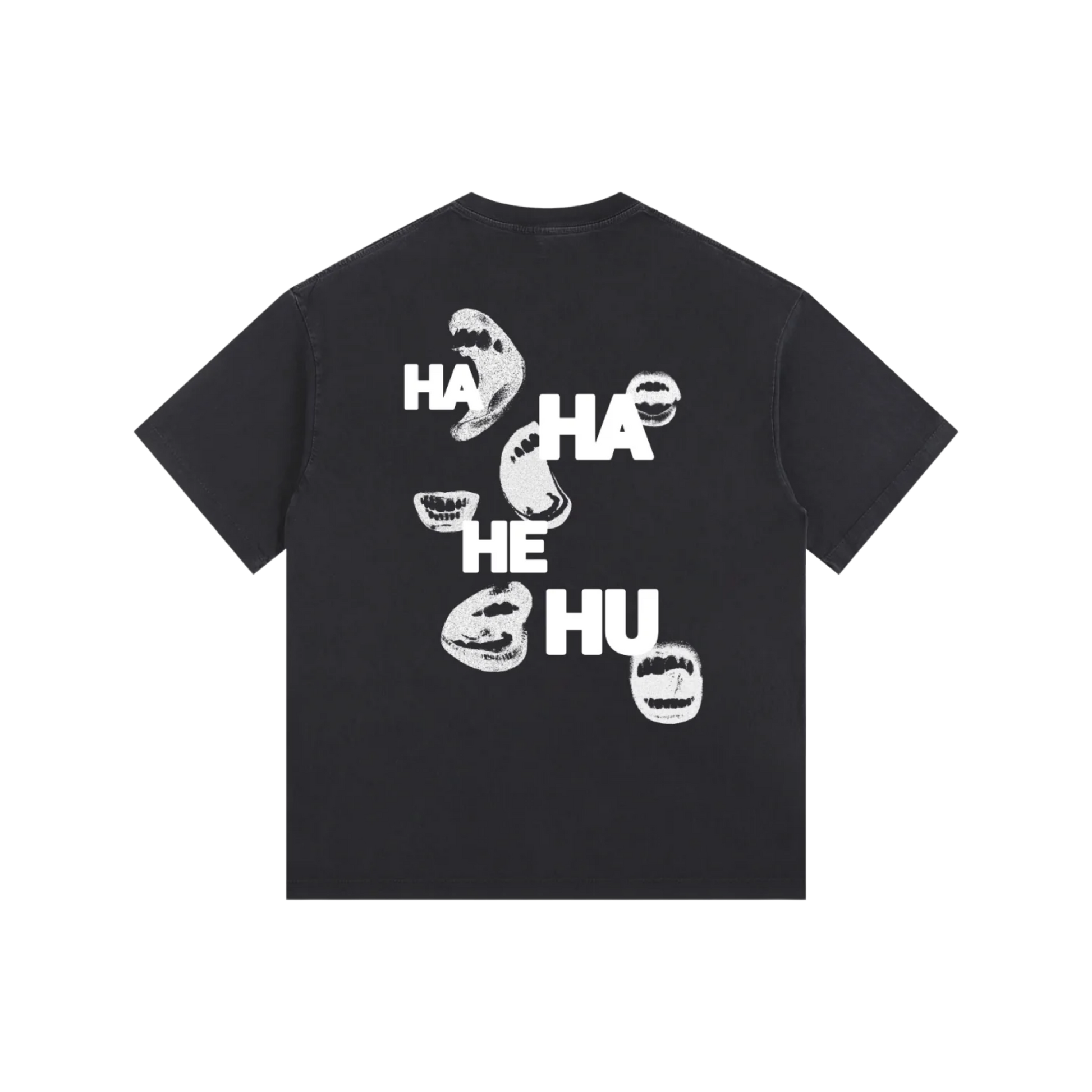 Ha Ha He Hu | Vintage Washed Oversized T-Shirt