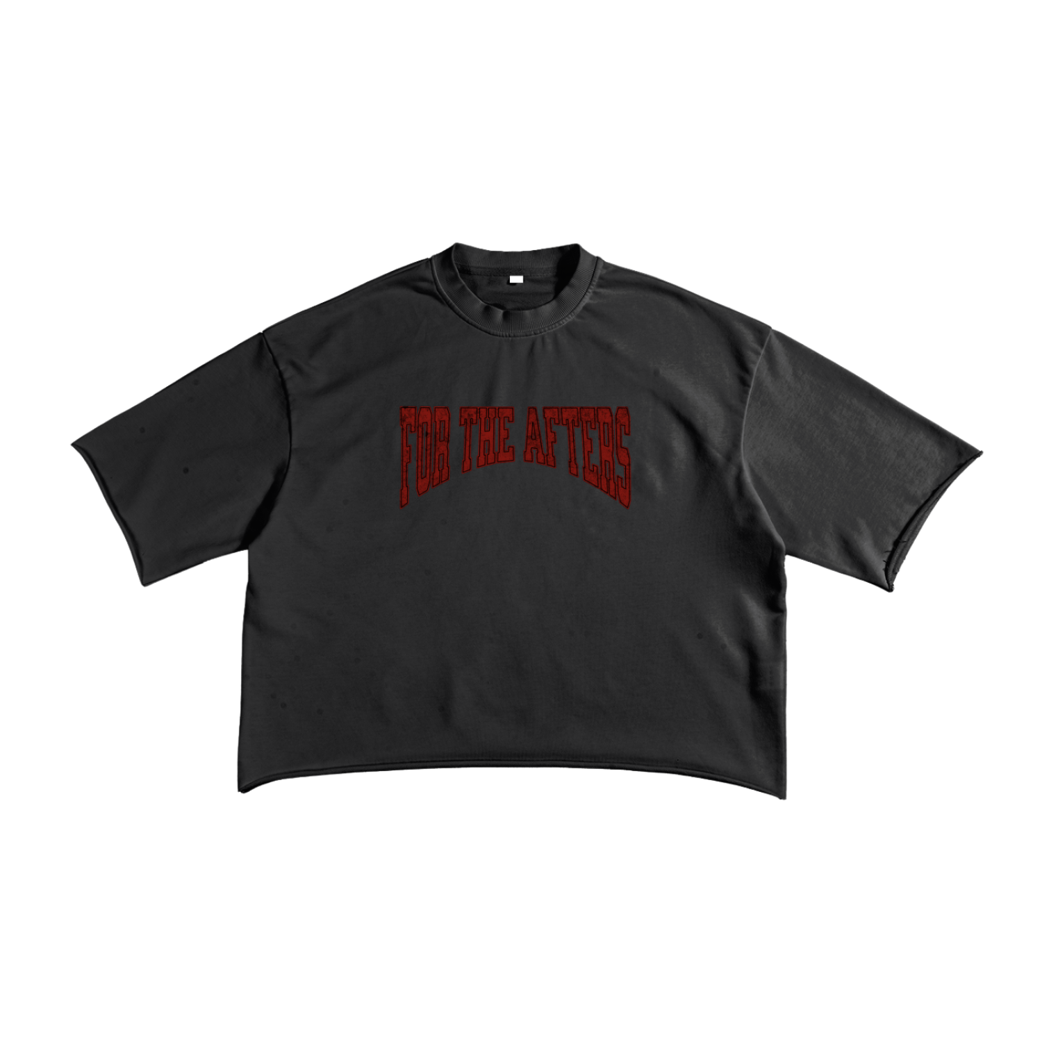 Rocky Rudeboy | French Terry Raw Edge T-Shirt