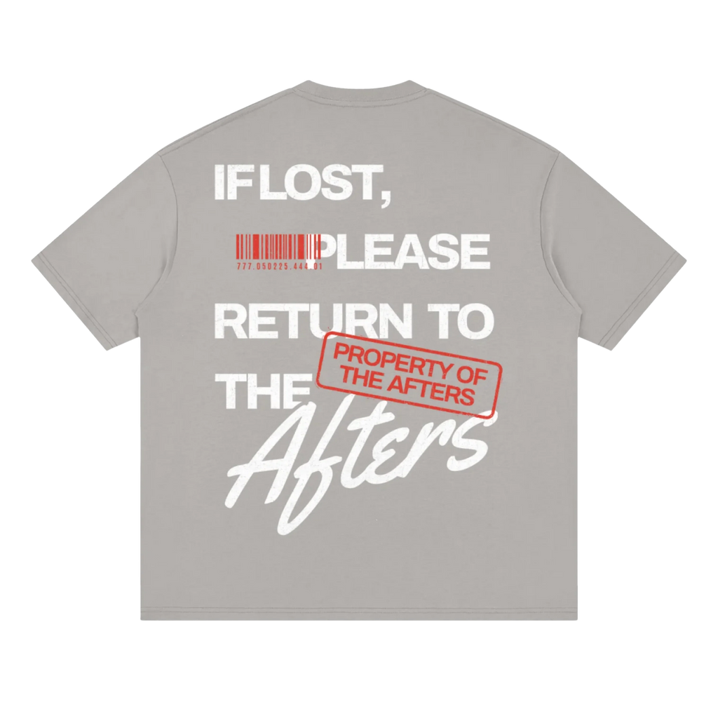Return to Afters | Oversized Deep Drop Shoulder T-Shirt