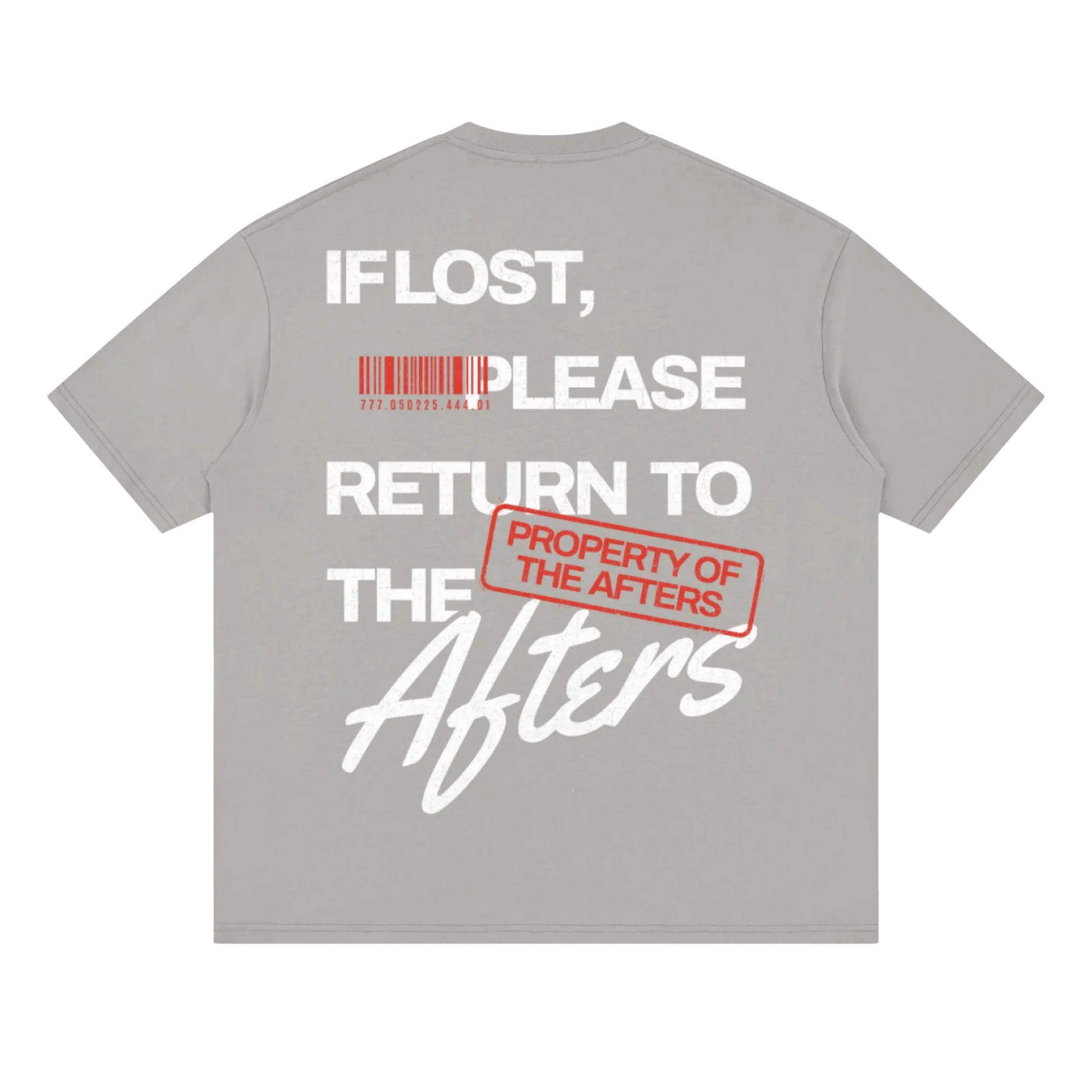 Return to Afters | Oversized Deep Drop Shoulder T-Shirt