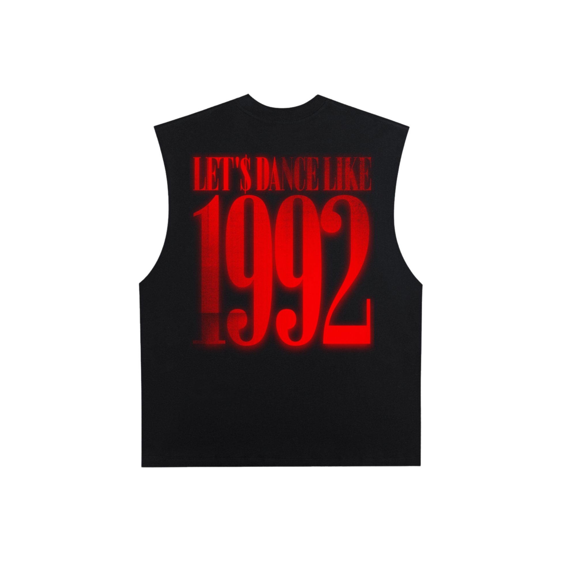 Don't Need Nobody | Raw Edge Cotton Tank Top