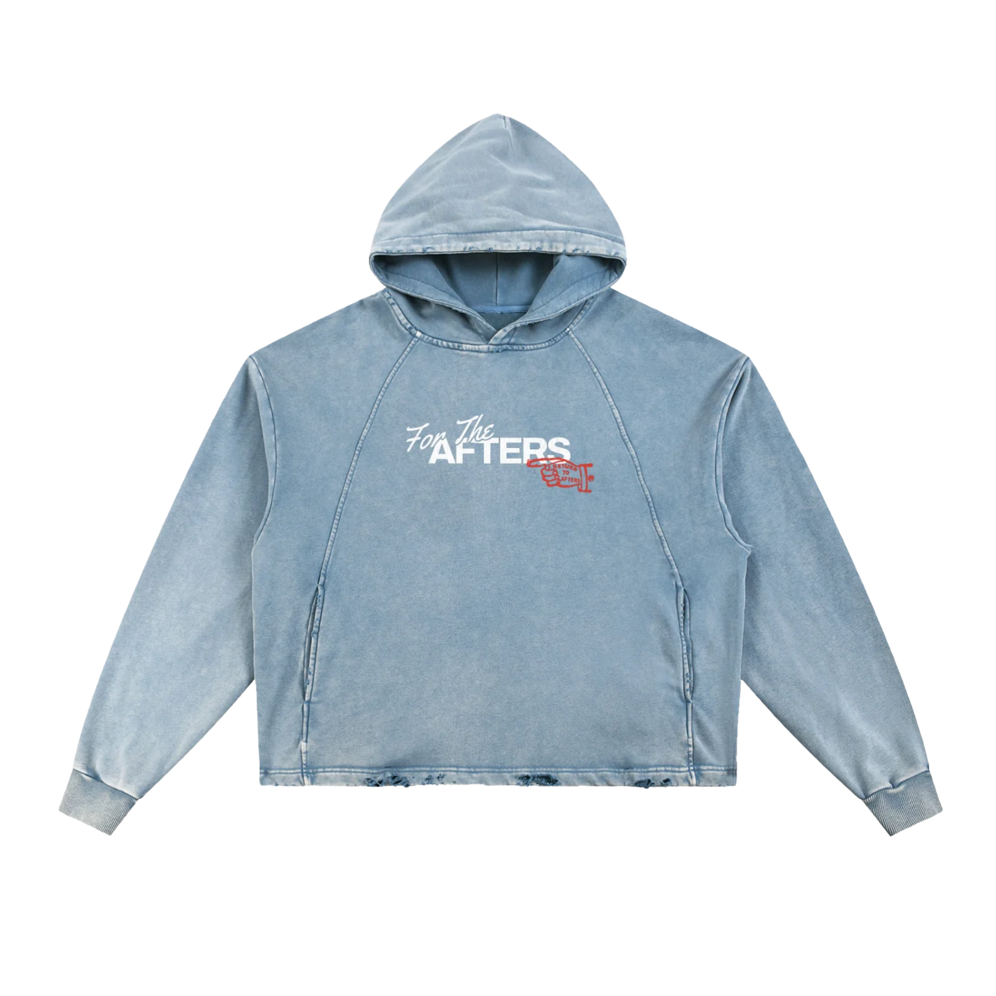 Return to Afters | Vintage Washed Boxy Cut Hoodie