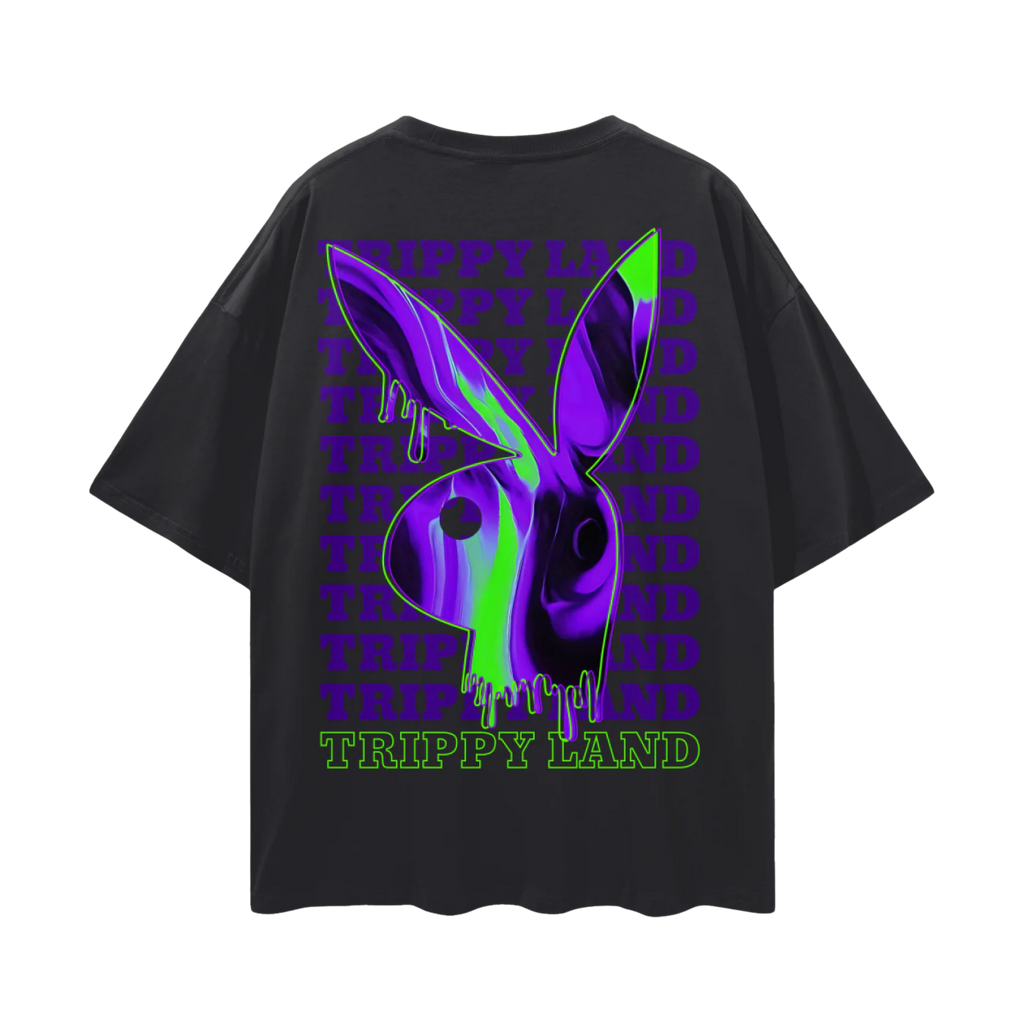 Trippy Land | T-shirt oversize à épaules très tombantes