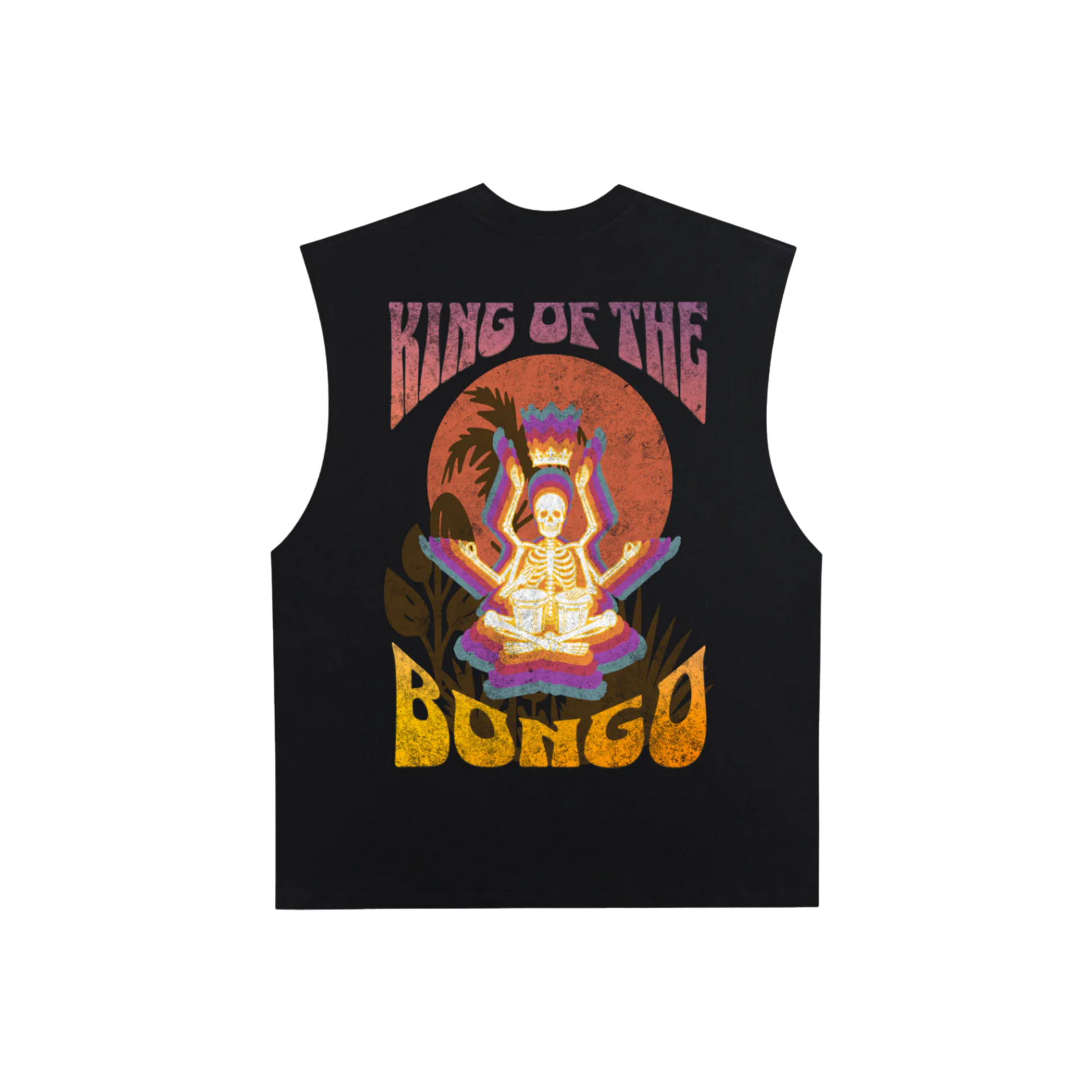 Bongo Bong | Raw Edge Cotton Tank Top