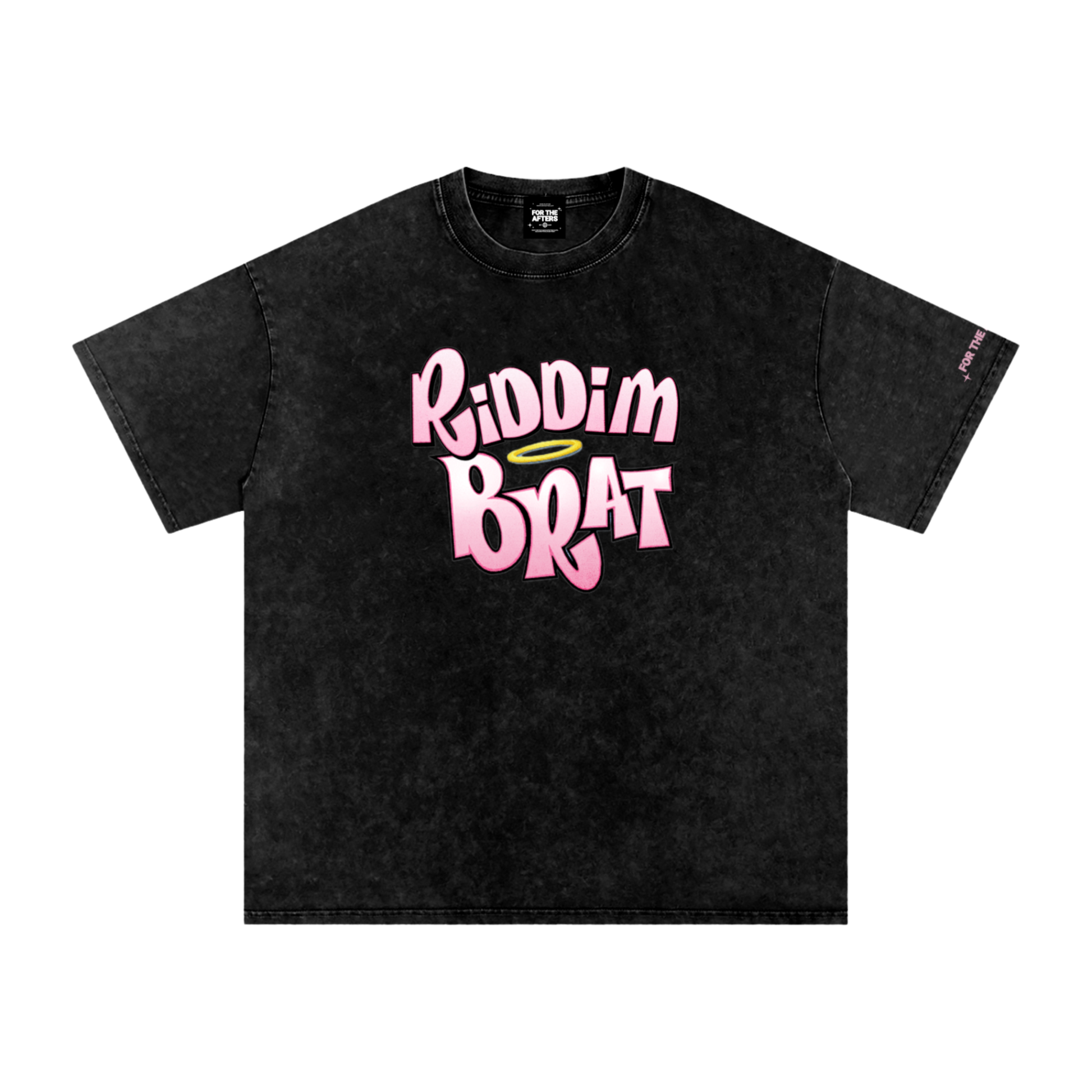 Riddim Angel | Acid Wash T-Shirt