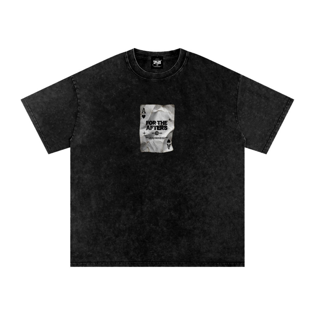 Lucky 777 | T-shirt délavé à l'acide