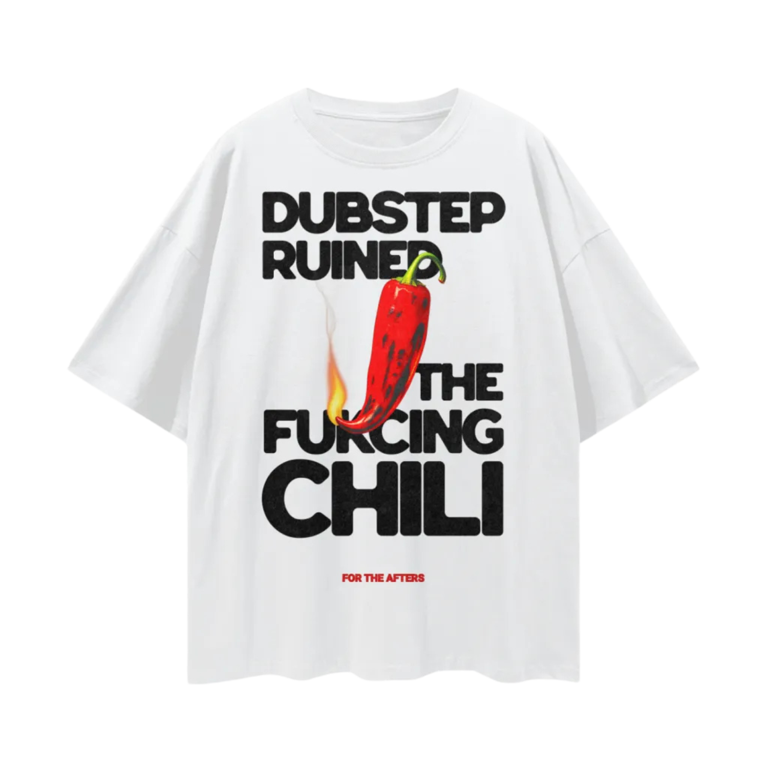 Burnt Chili | Oversized Deep Drop Shoulder