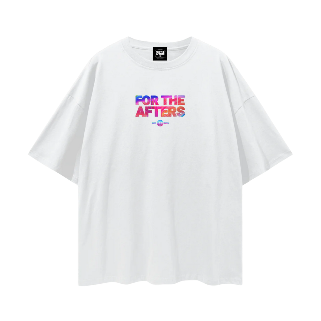 Psilocybine | T-shirt oversize avec épaules tombantes profondes