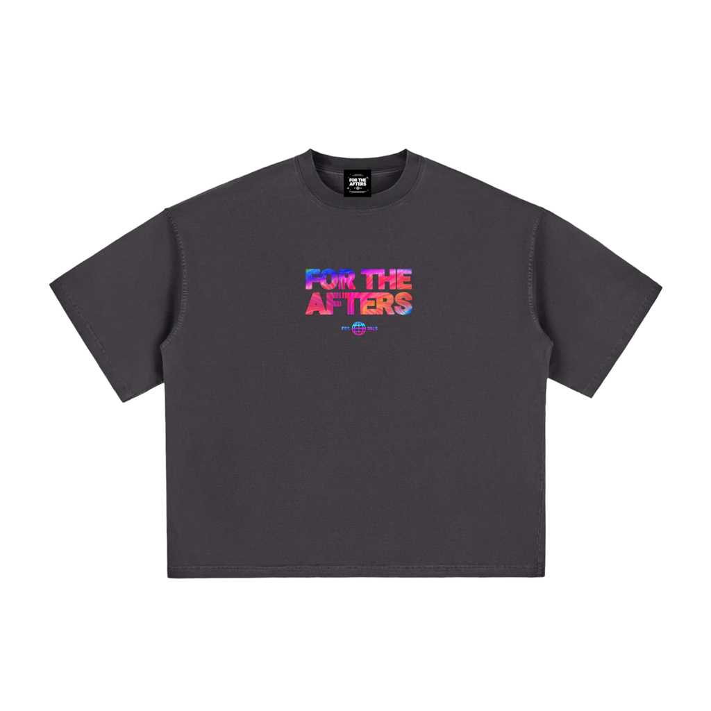 Psilocybine | T-shirt Boxy Vintage Délavé