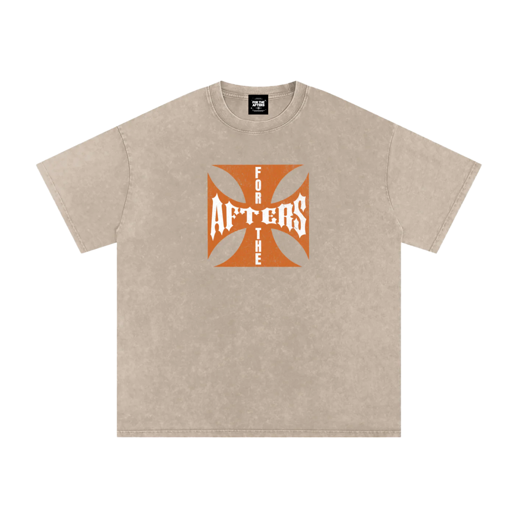 T-shirt délavé à l'acide Chopper Dub