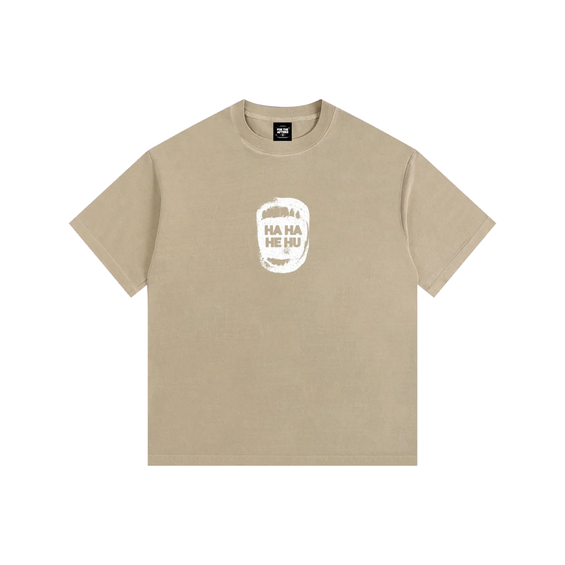 Ha Ha He Hu | Vintage Washed Oversized T-Shirt