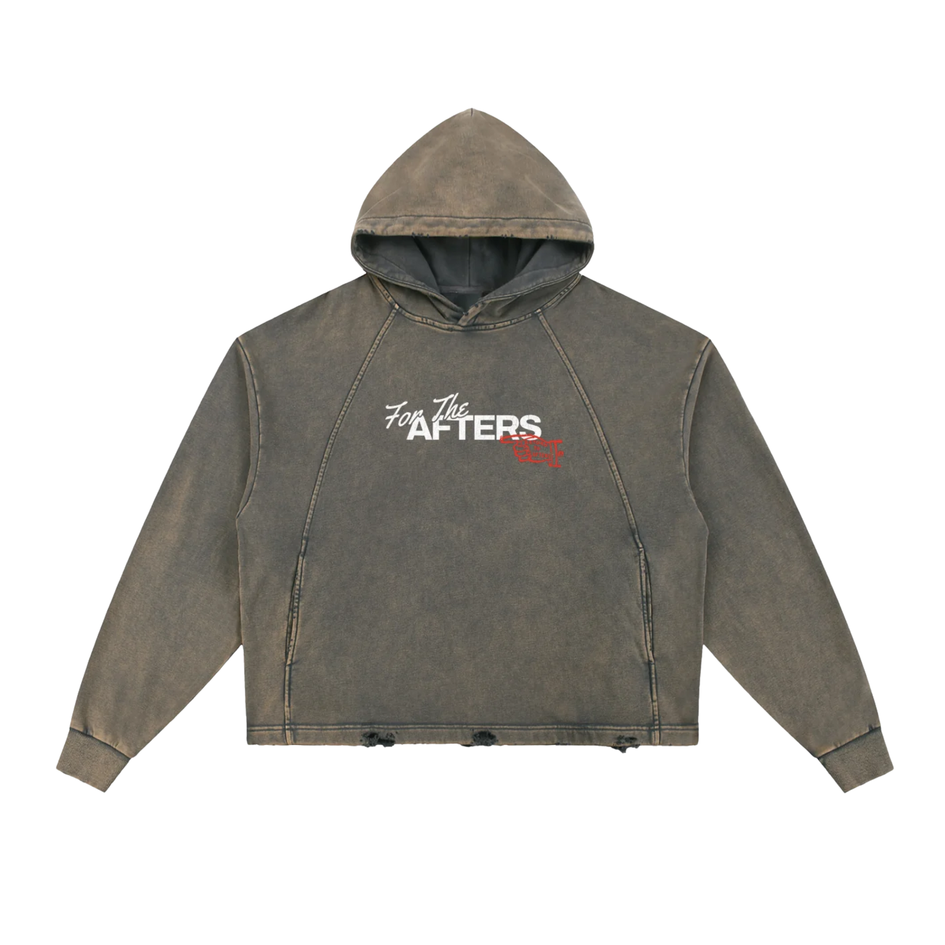 Return to Afters | Vintage Washed Boxy Cut Hoodie