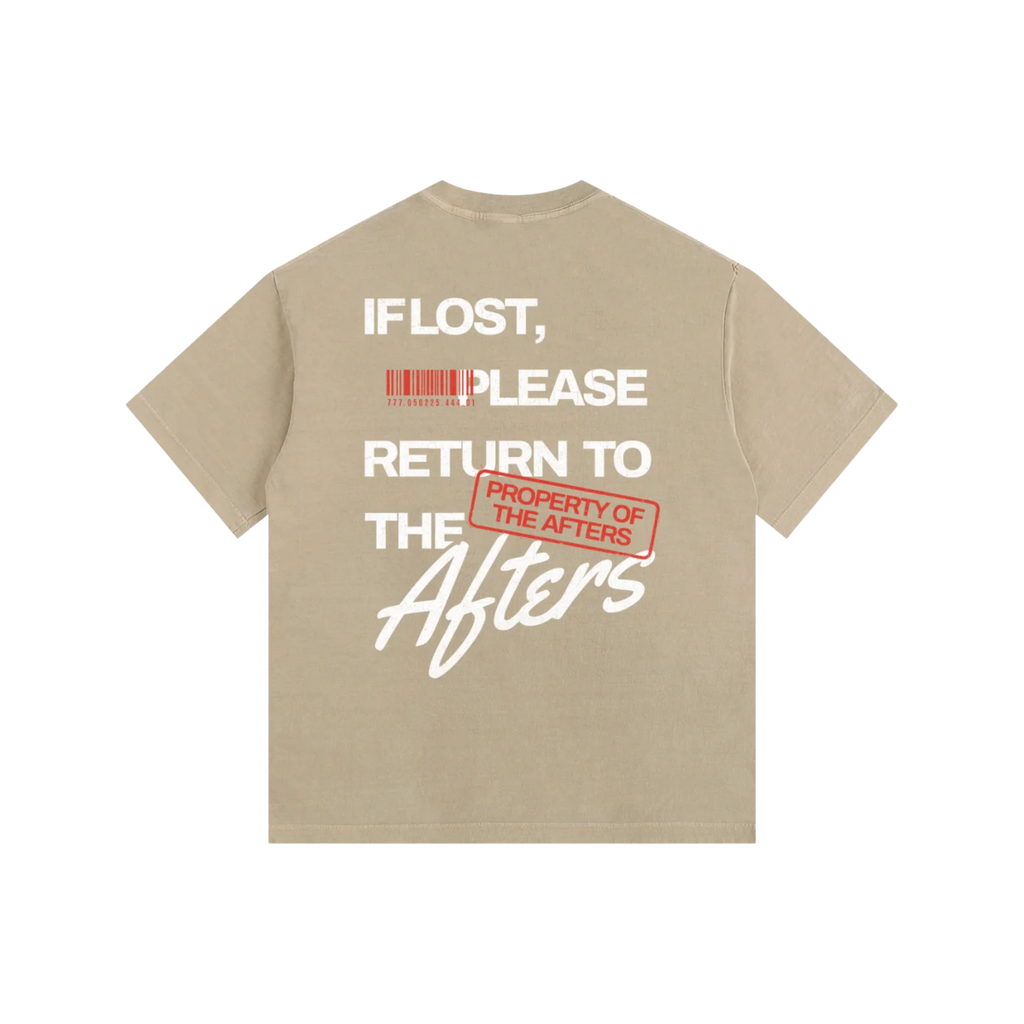 Return to Afters | Vintage Washed Oversized T-Shirt