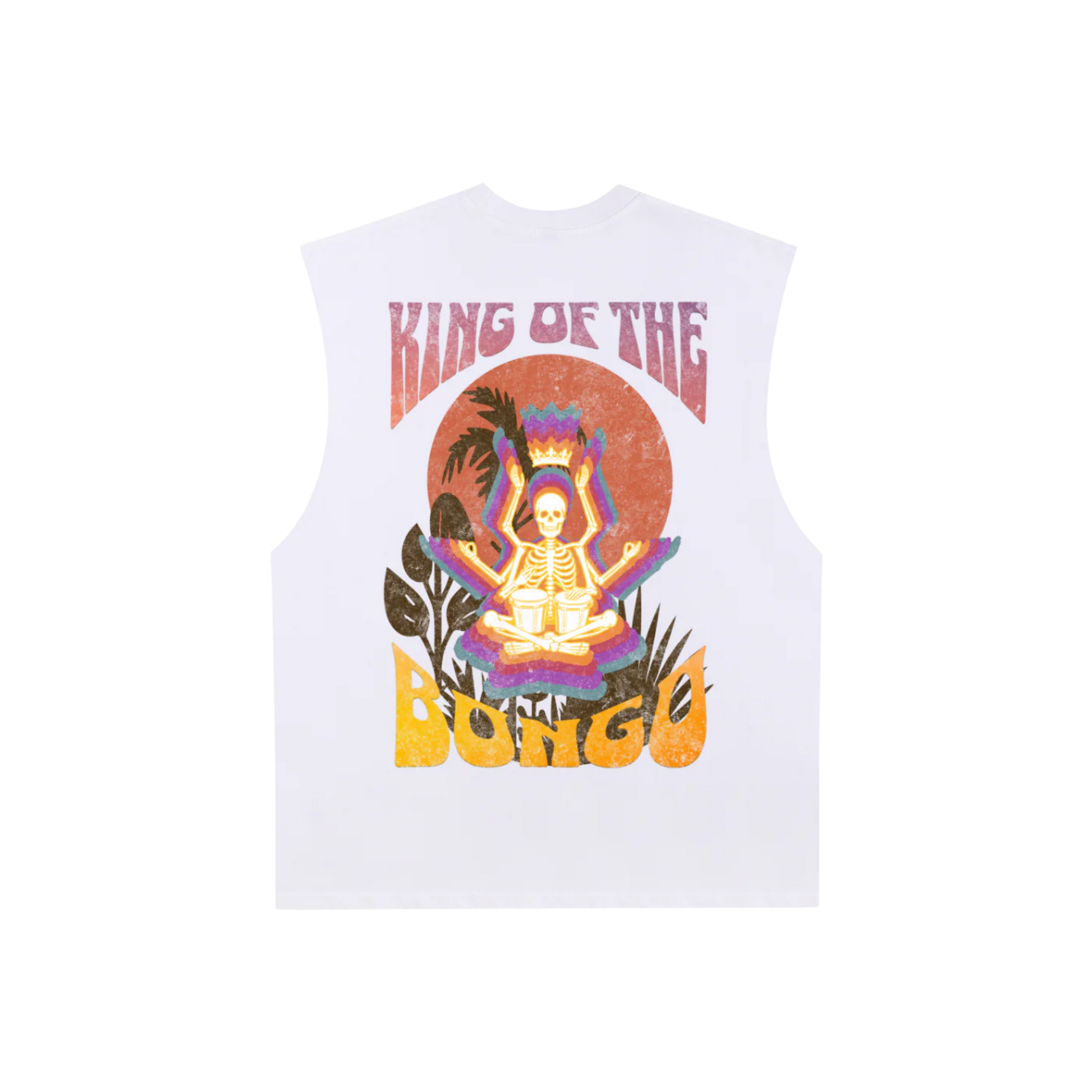 Bongo Bong | Raw Edge Cotton Tank Top