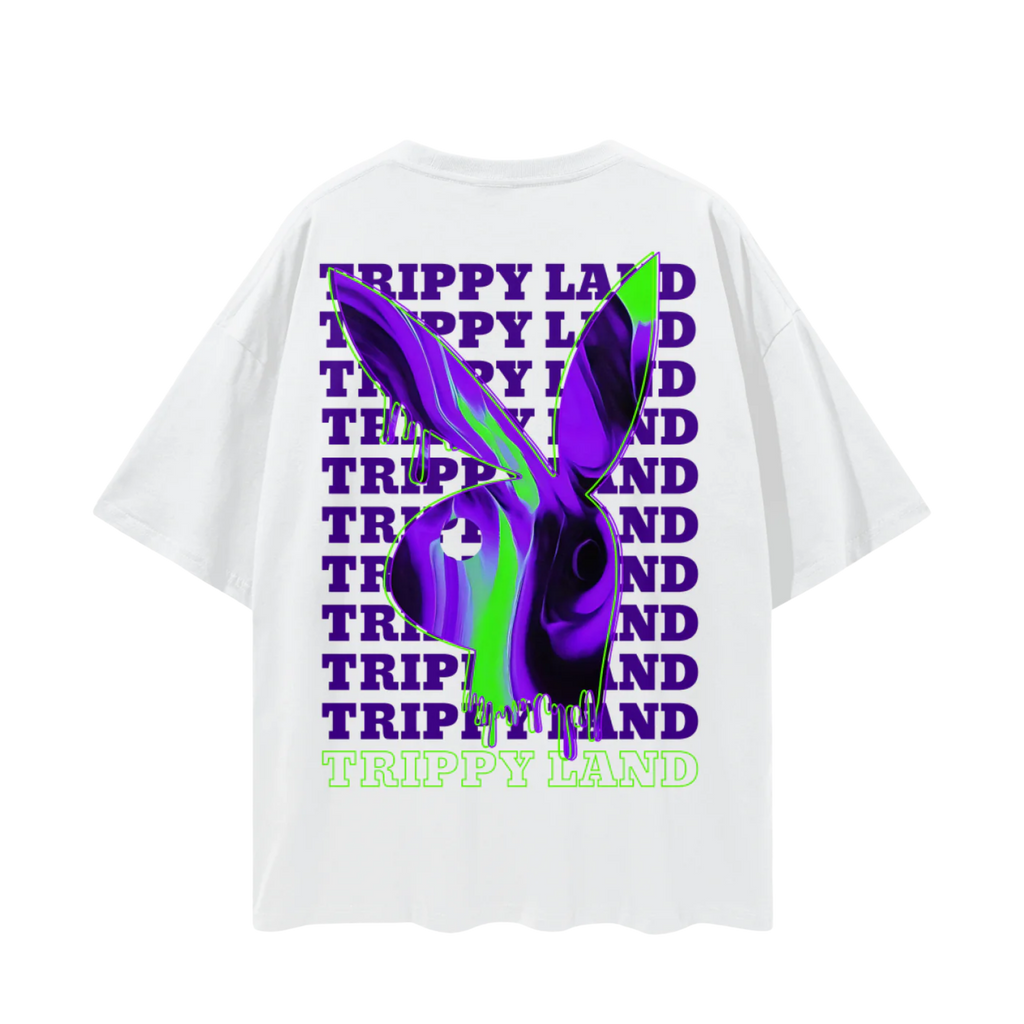 Trippy Land | T-shirt oversize à épaules très tombantes