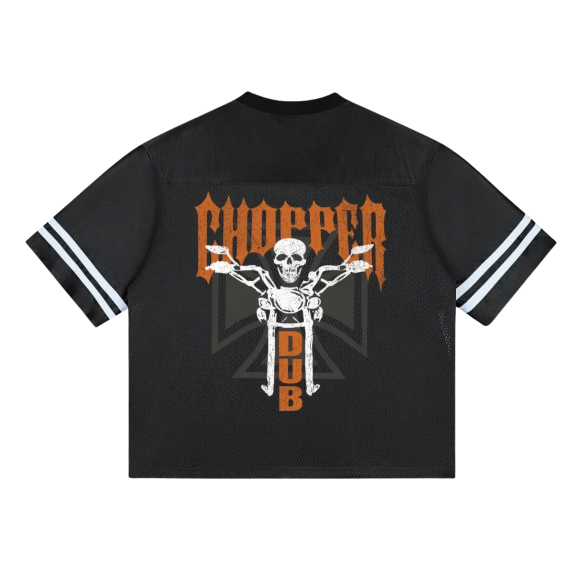 Maillot en résille avec logo Chopper Dub