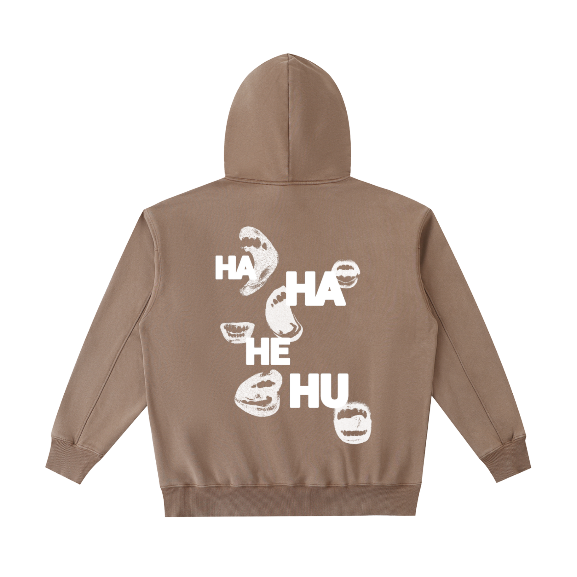 Ha Ha He Hoodie | Vintage Washed Heavyweight Hoodie