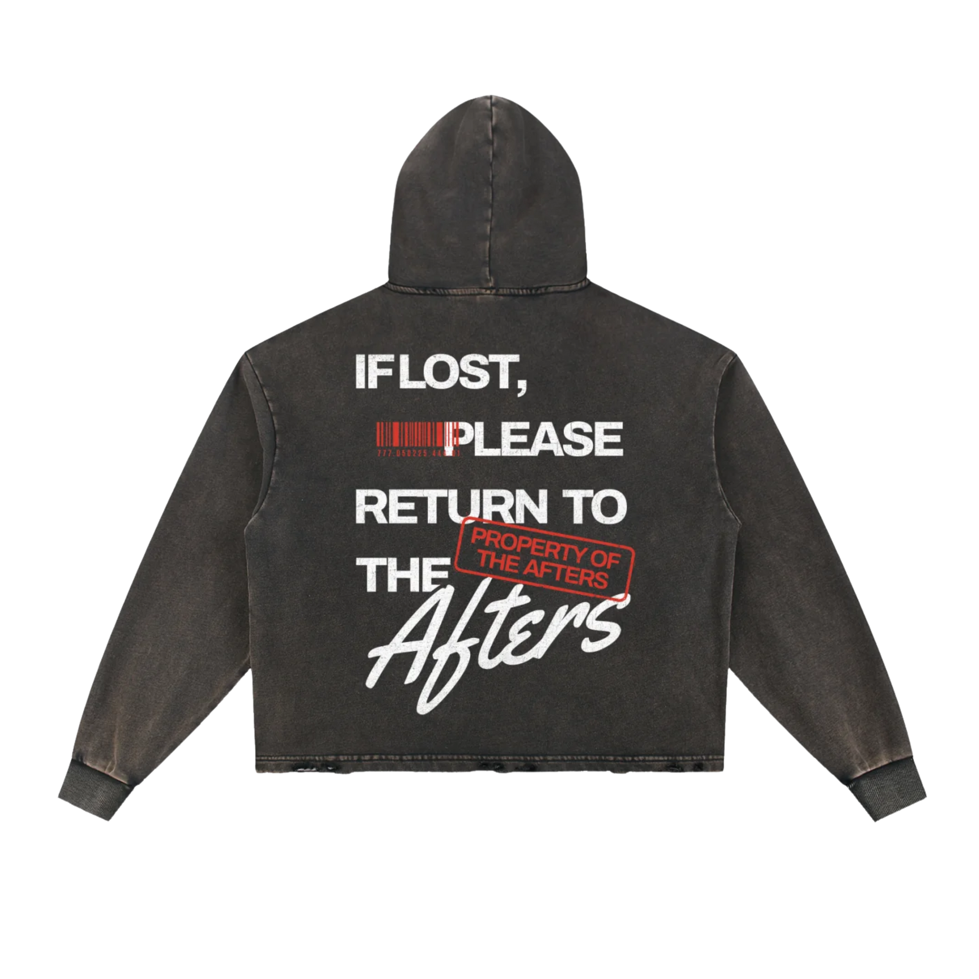 Return to Afters | Vintage Washed Boxy Cut Hoodie