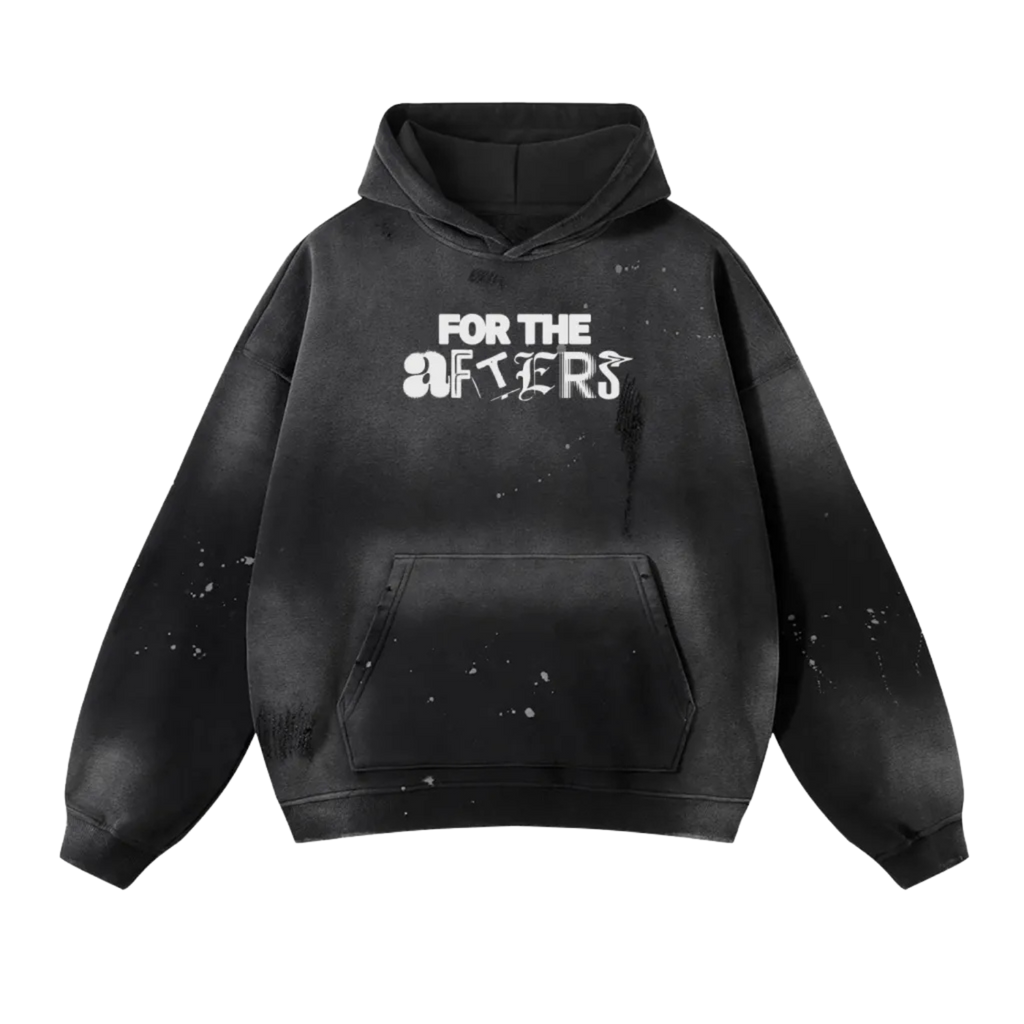 Keep Raves Weird | Vintage Washed Frayed Fleece Hoodie