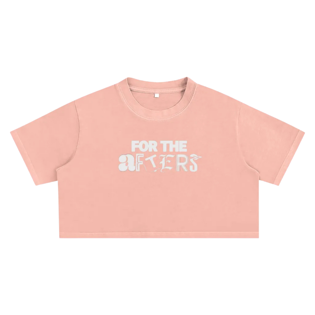 Keep Raves Weird | Snow Washed Crop Top