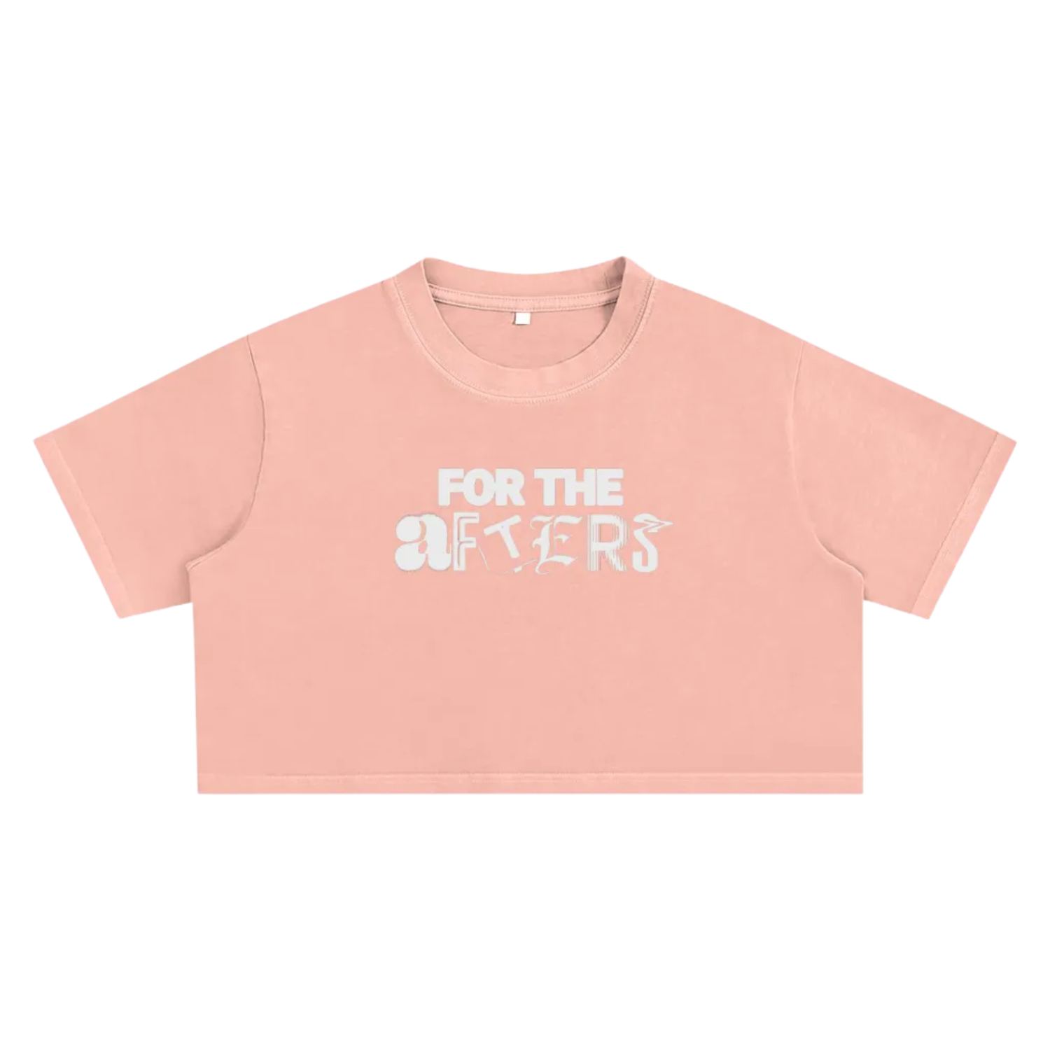 Keep Raves Weird | Snow Washed Crop Top