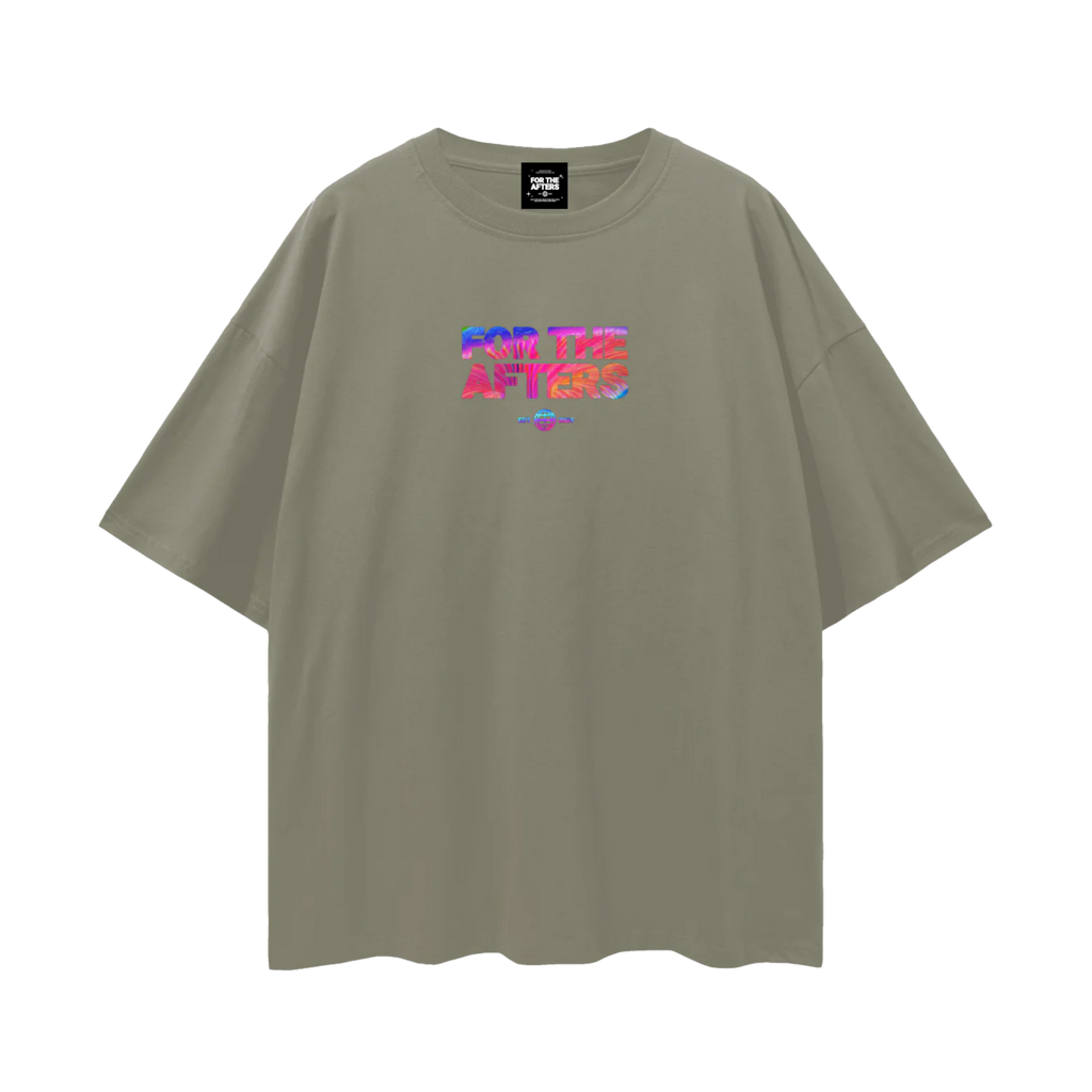 Psilocybine | T-shirt oversize avec épaules tombantes profondes