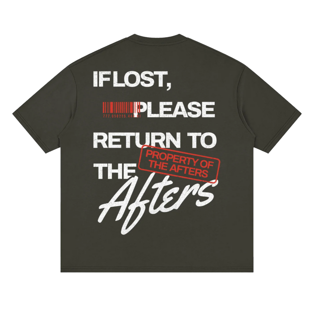 Return to Afters | Oversized Deep Drop Shoulder T-Shirt