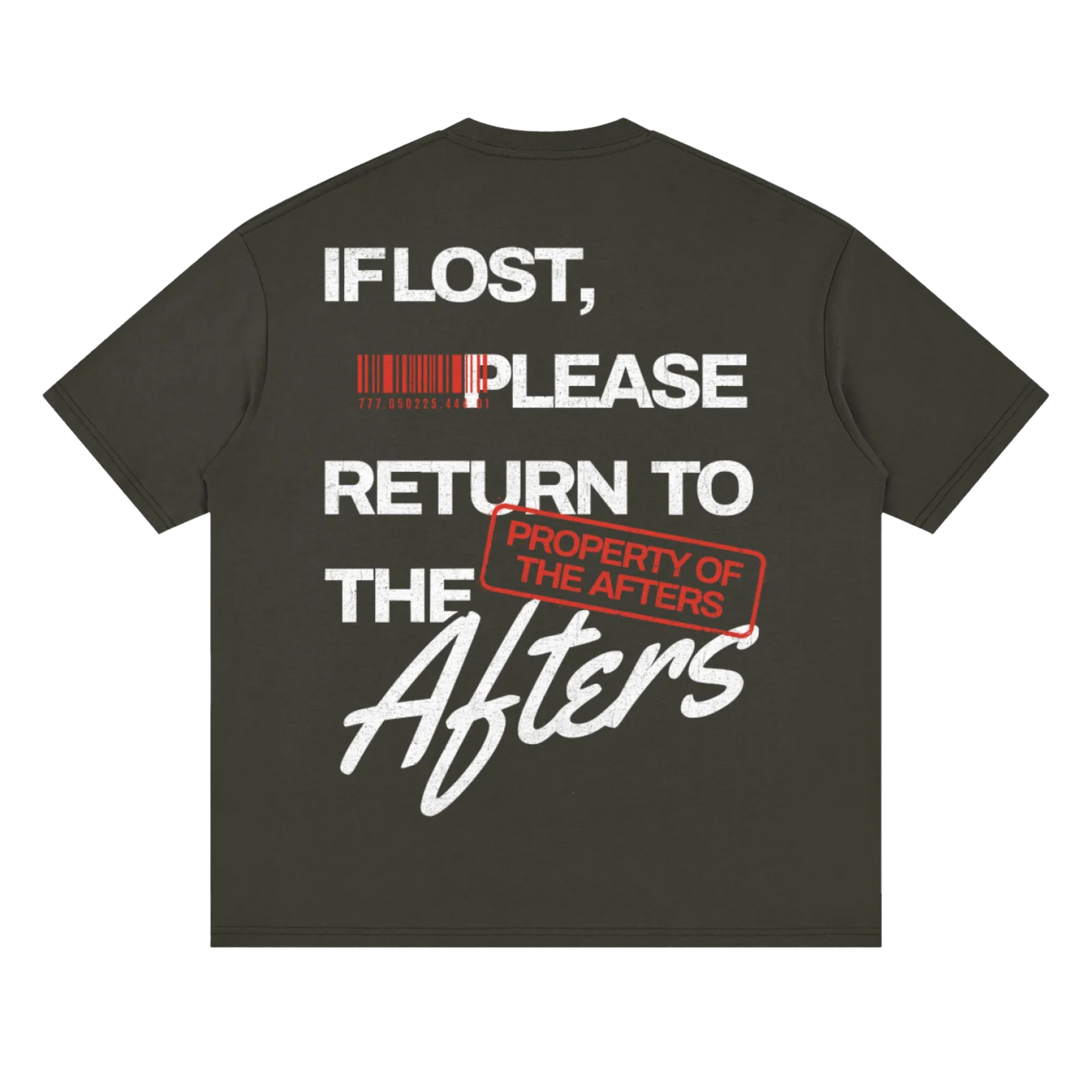 Return to Afters | Oversized Deep Drop Shoulder T-Shirt