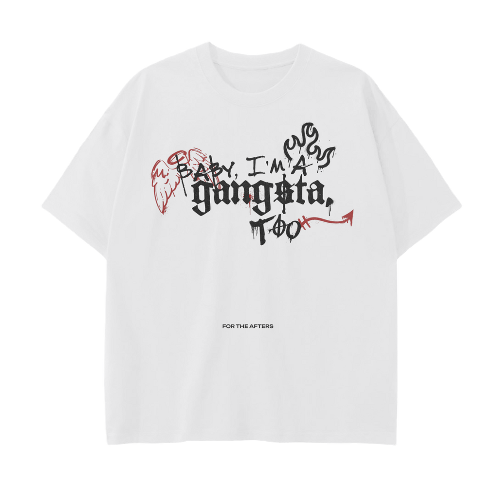 Gangsta Who? - Drop Shoulder T-Shirt