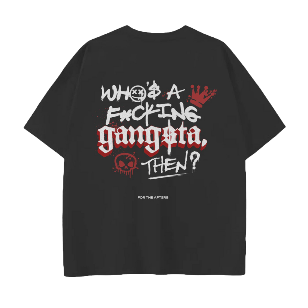 Gangsta Who? - Drop Shoulder T-Shirt
