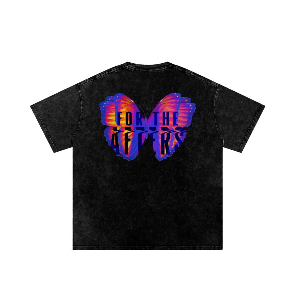 This is For the Afters - Acid Wash Oversized T-Shirt