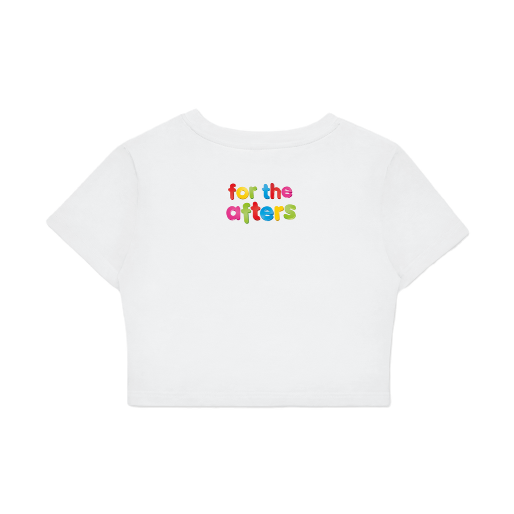Stay in Drugs - Fitted Crop Tee | Bodycon T-Shirt