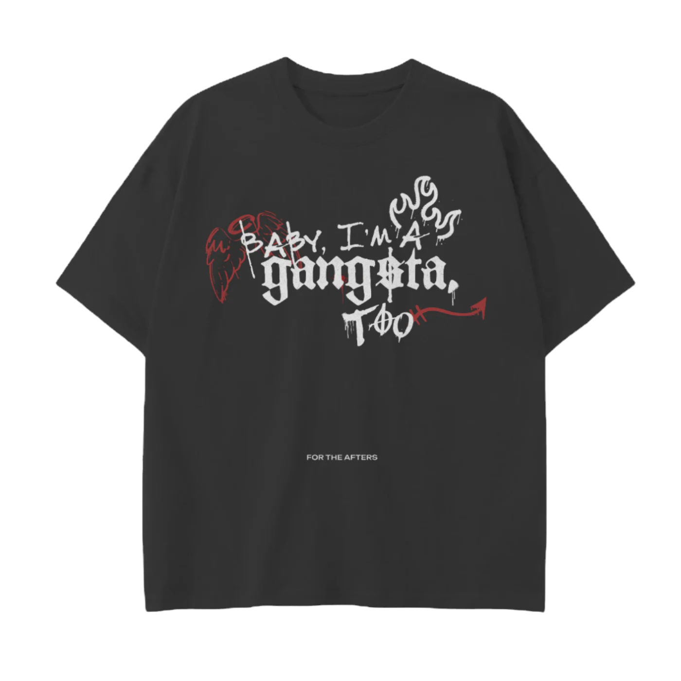 Gangsta Who? | Drop Shoulder T-Shirt