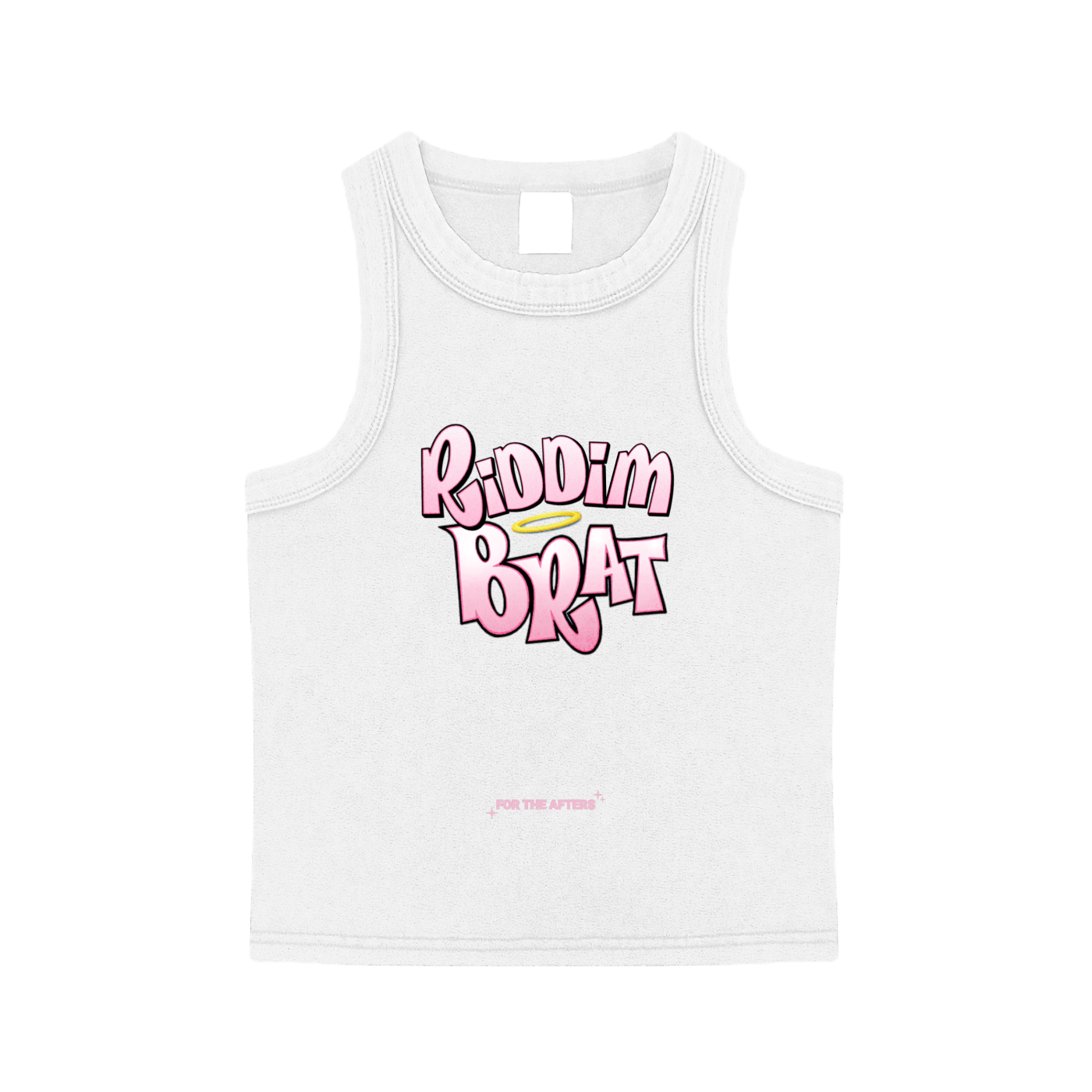 Riddim Angel | Bodycon Crop Tank Top
