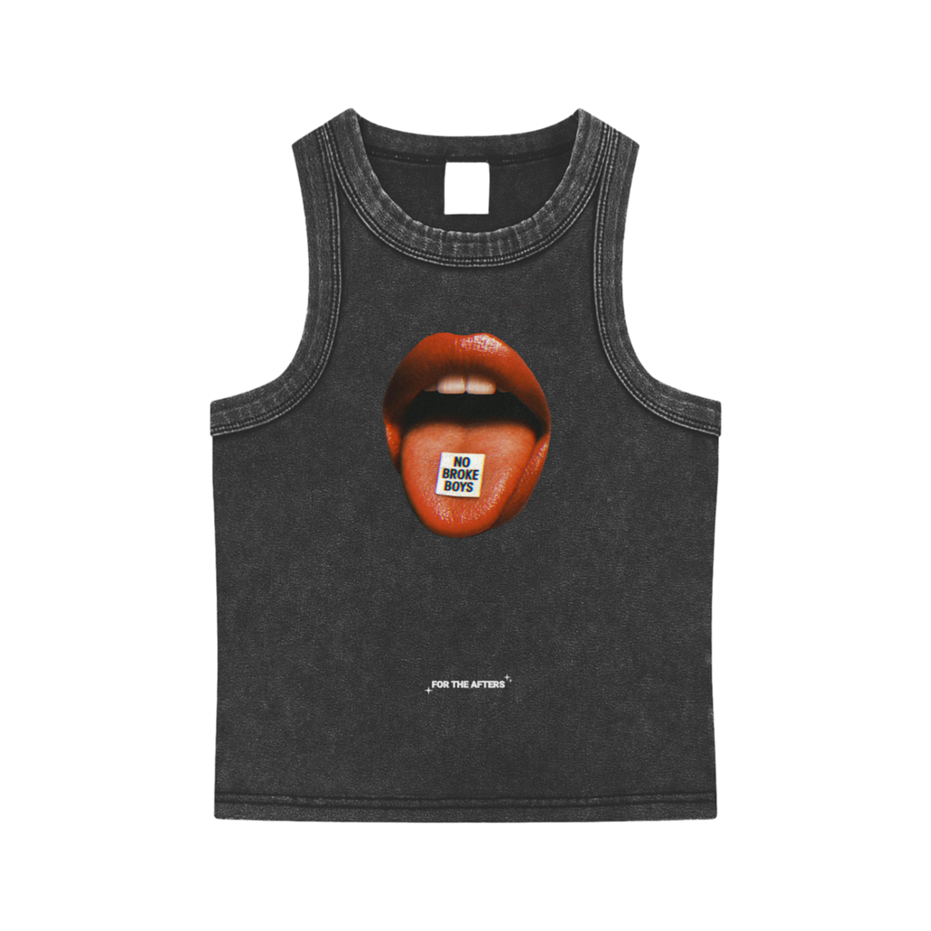 No Broke Boys - Bodycon Tank Top