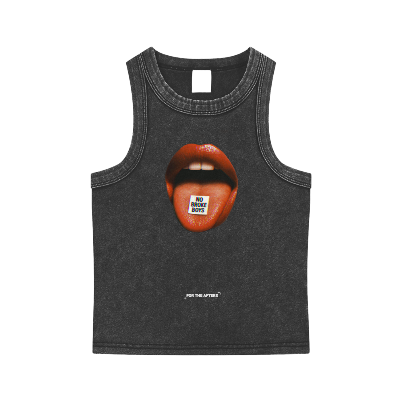 No Broke Boys - Bodycon Tank Top
