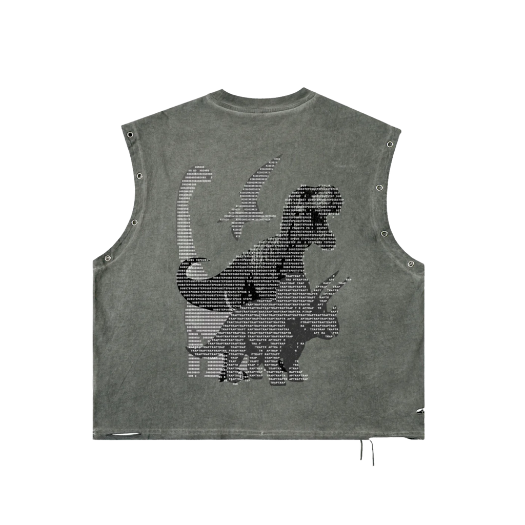 Where's Becky? | Distressed Grommet Eyelet Tank Top
