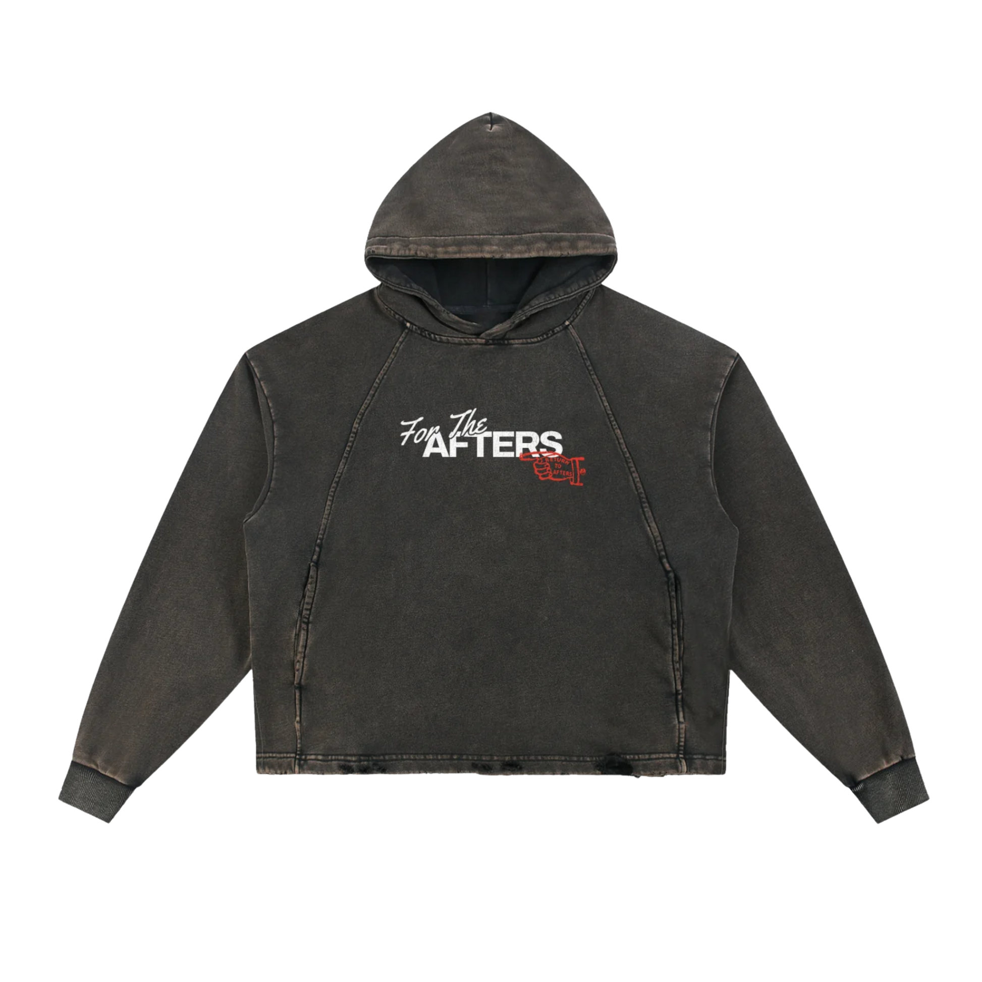 Return to Afters | Vintage Washed Boxy Cut Hoodie