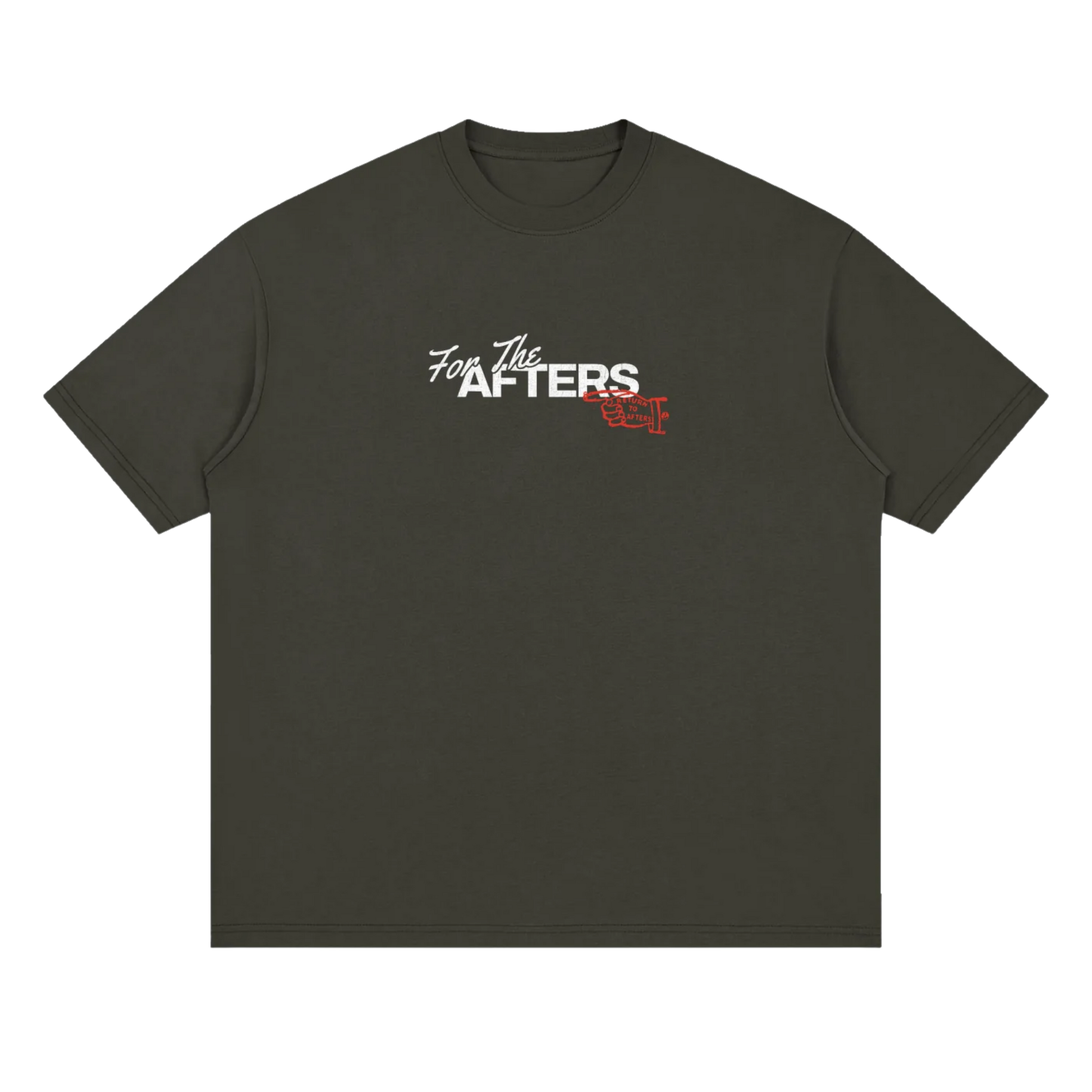 Return to Afters | Oversized Deep Drop Shoulder T-Shirt