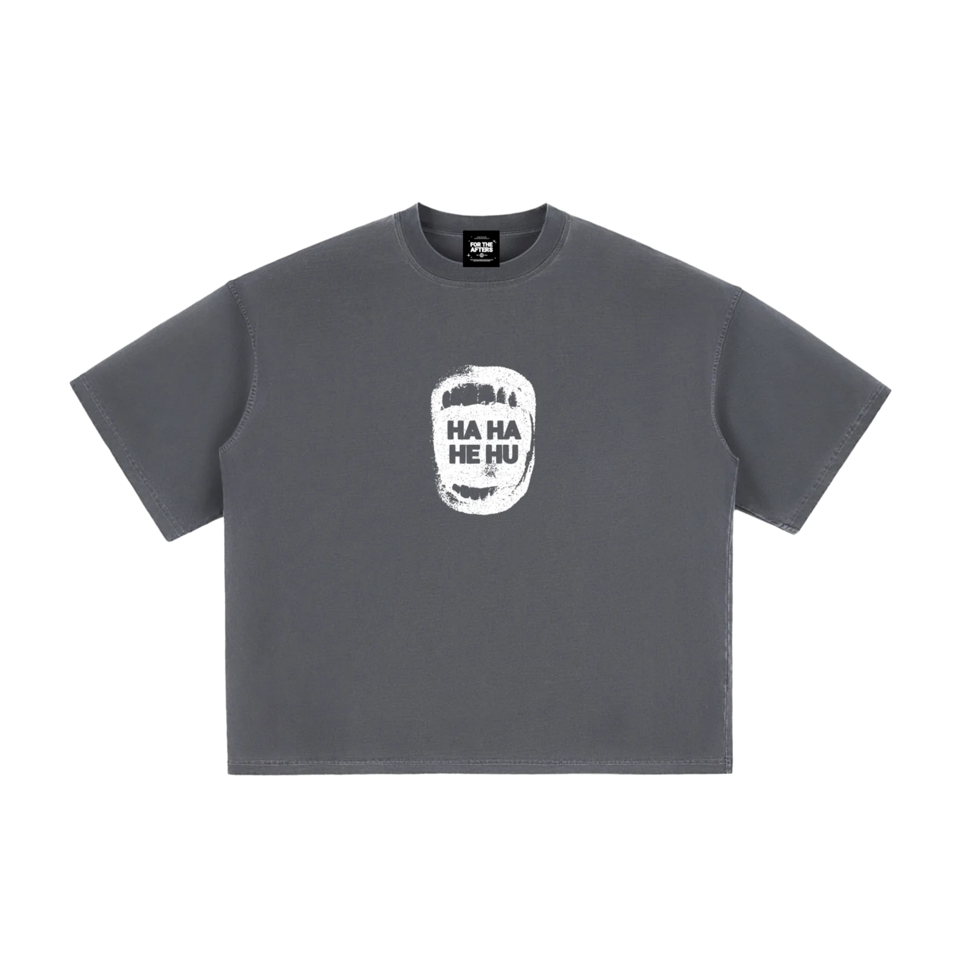 Ha Ha He Hu | Vintage Washed Boxy T-Shirt