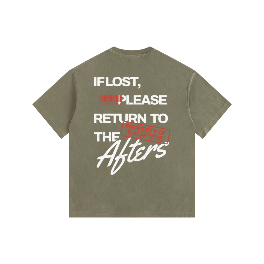 Return to Afters | Vintage Washed Oversized T-Shirt
