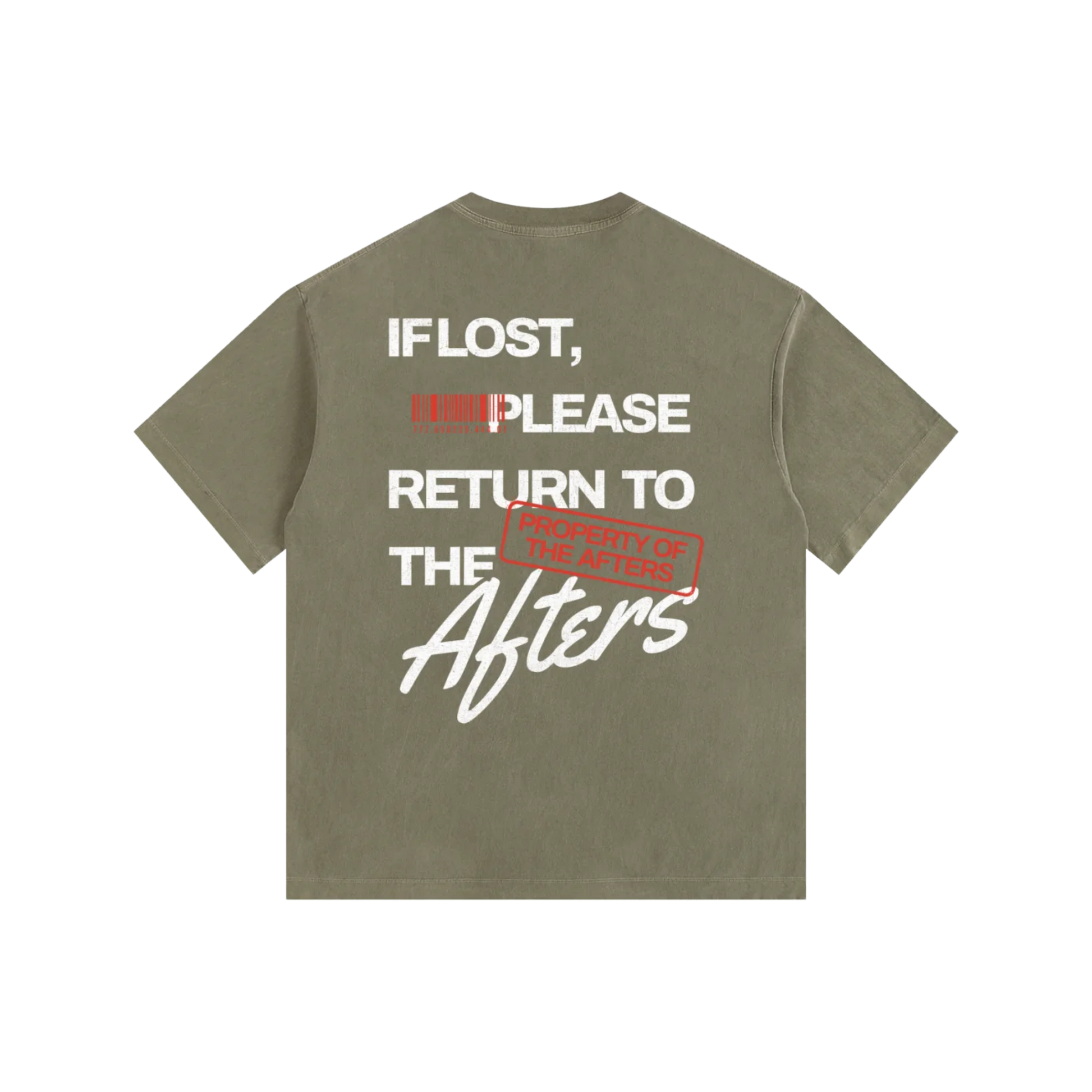 Return to Afters | Vintage Washed Oversized T-Shirt