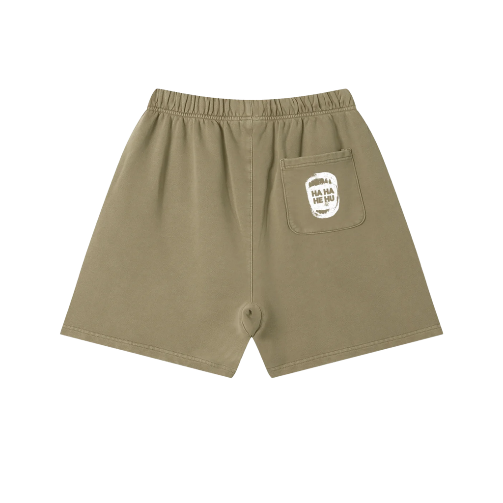 Ha Ha He Hu... Shorts :) | Unisex Vintage Wash Cotton Shorts