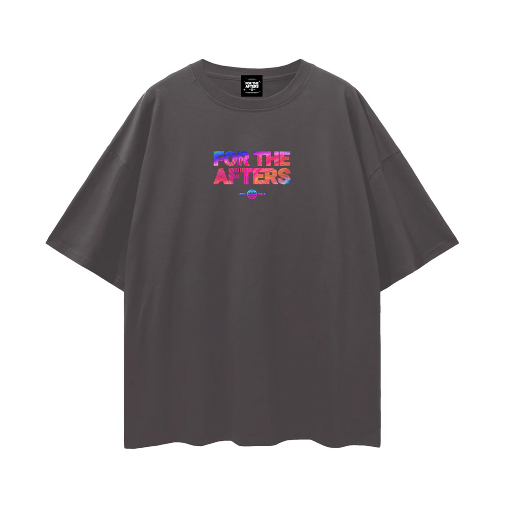 Psilocybine | T-shirt oversize avec épaules tombantes profondes
