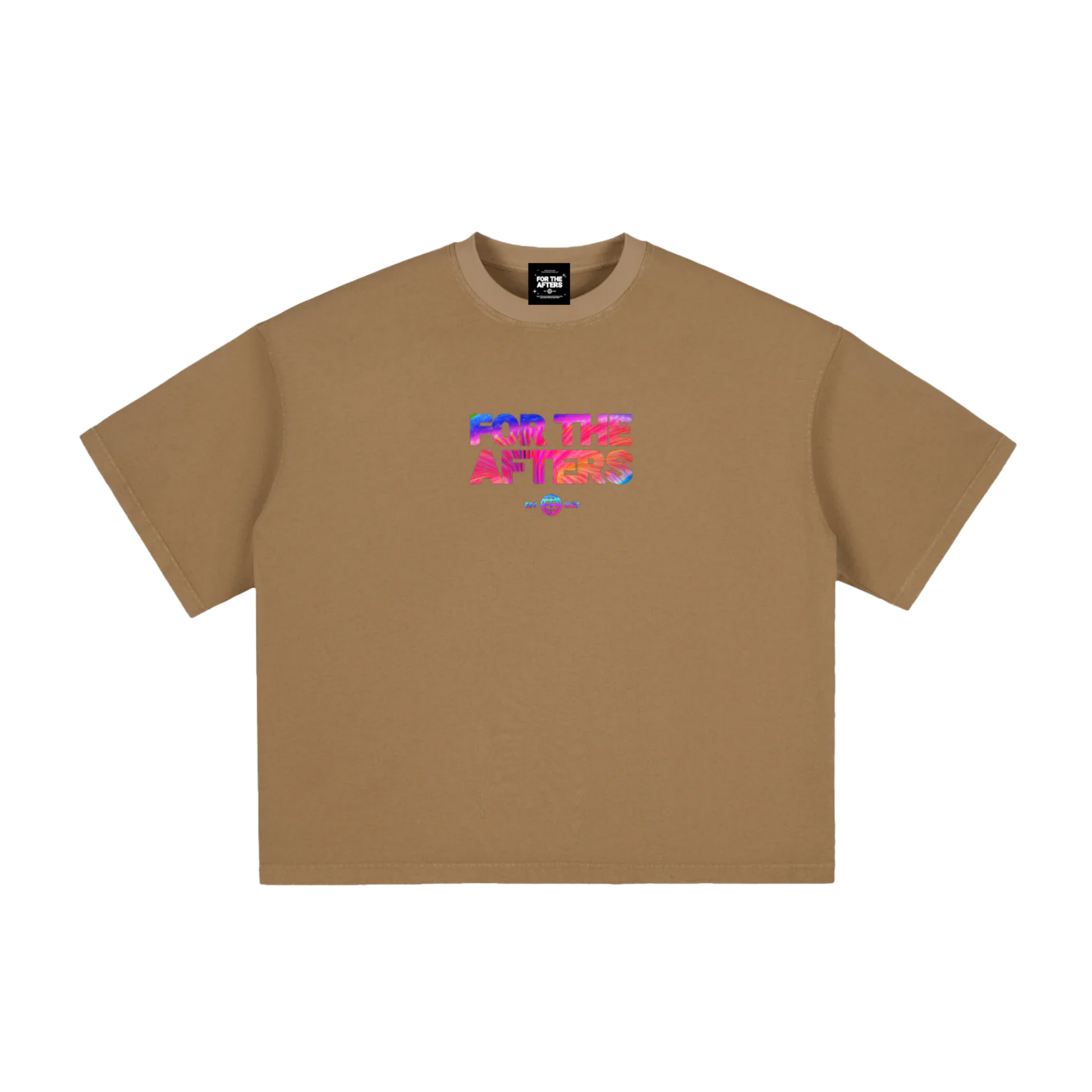 Psilocybine | T-shirt Boxy Vintage Délavé