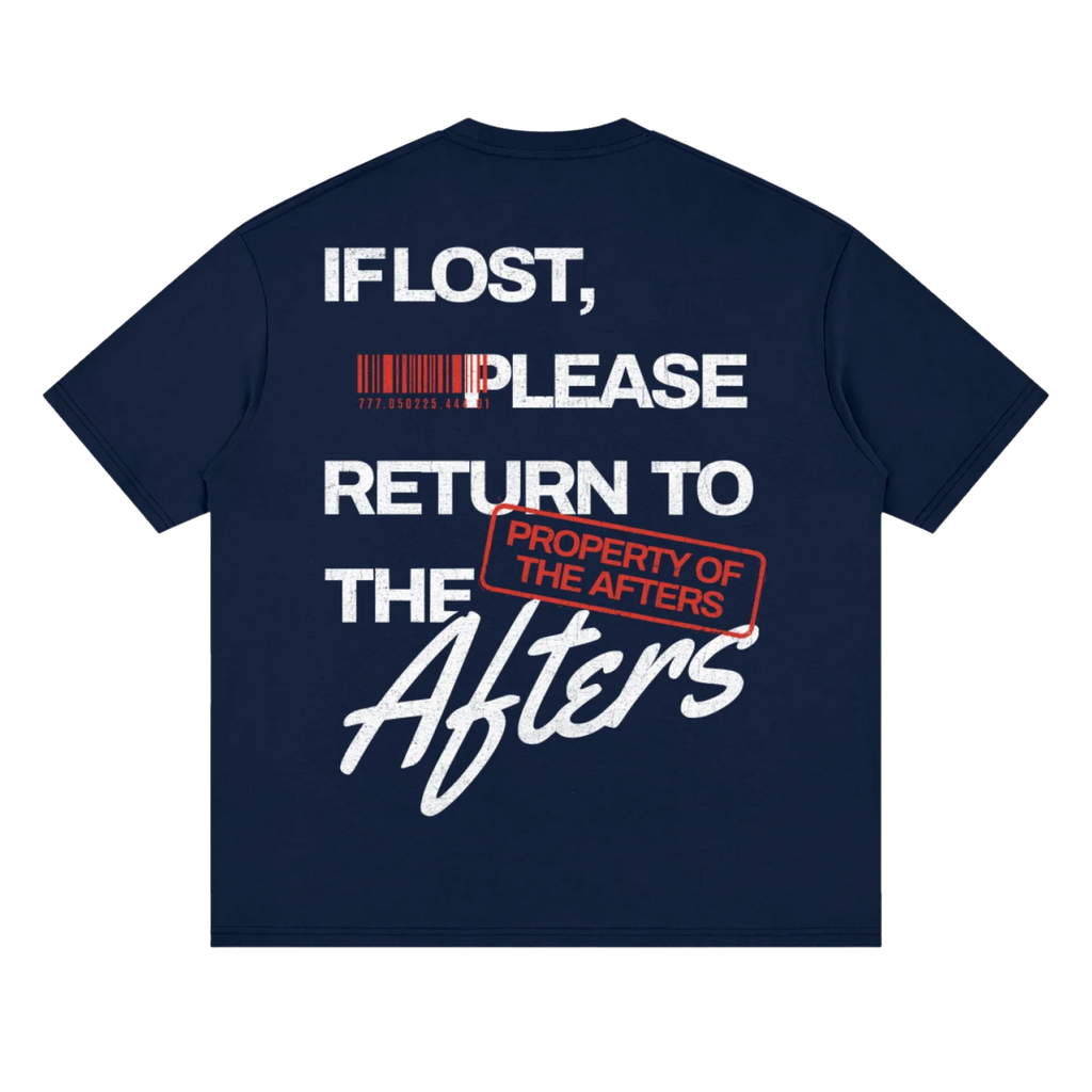 Return to Afters | Oversized Deep Drop Shoulder T-Shirt