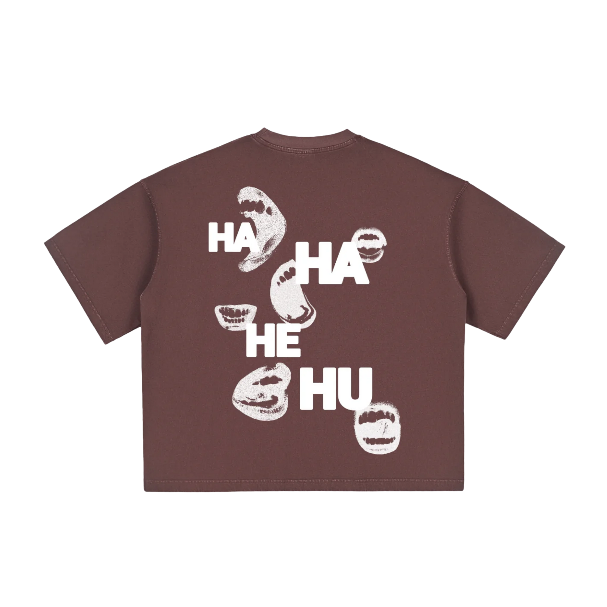Ha Ha He Hu | Vintage Washed Boxy T-Shirt