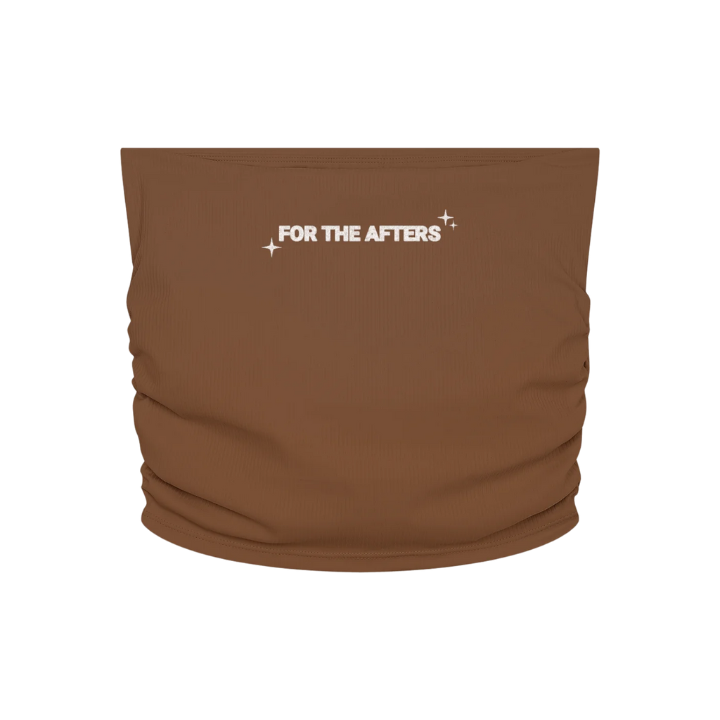 Ha Ha He Hu | Ruched Crop Tube Top