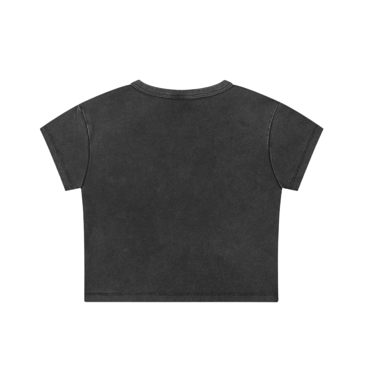 Mamacita | Snow Washed Crop Top Baby Tee
