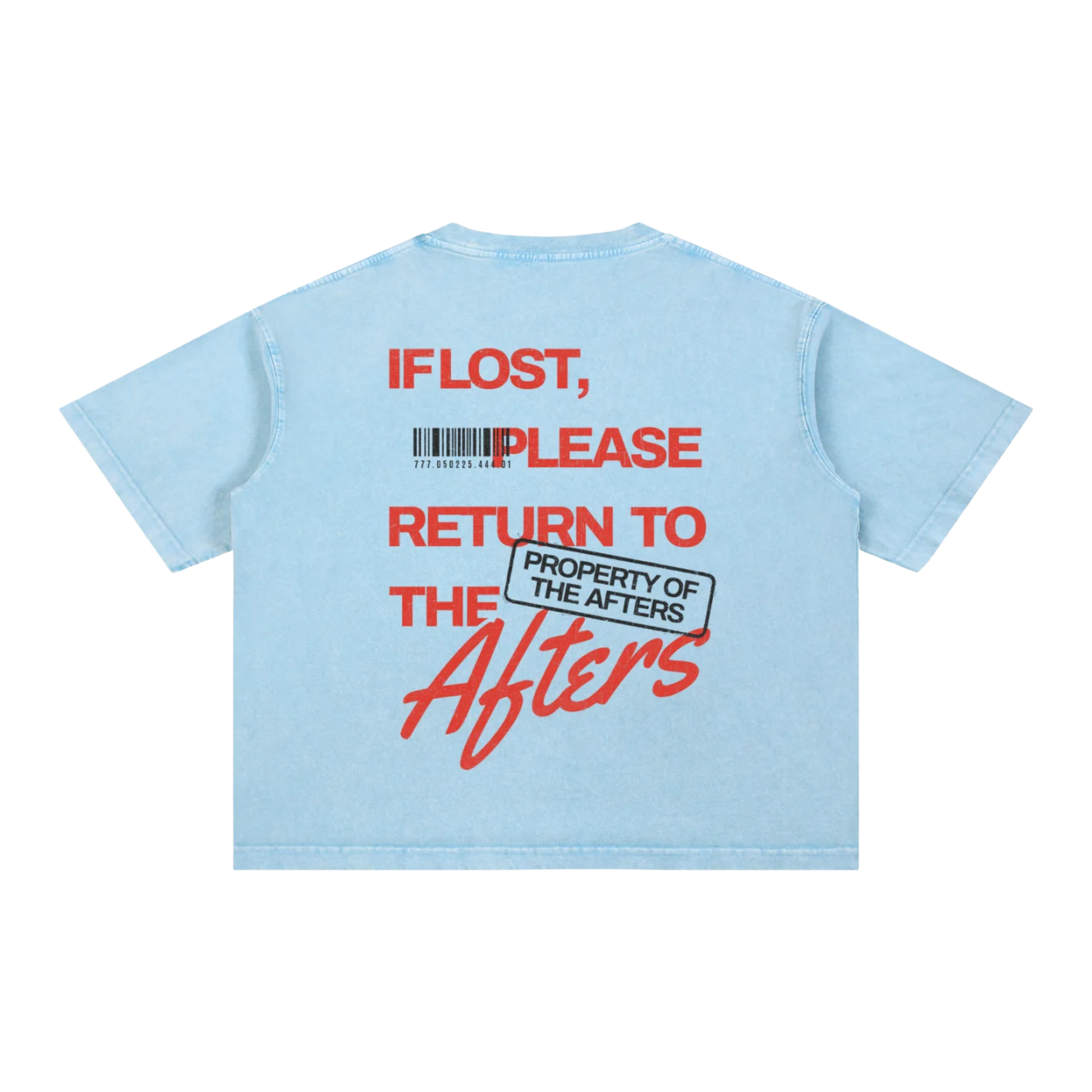 Return to Afters | Acid Wash Boxy T-Shirt
